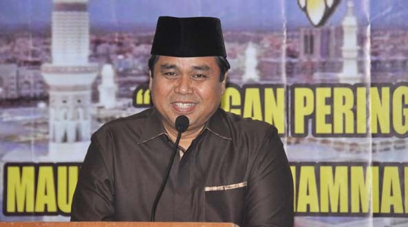 Sang petahana HBA, mengaku pasrah dengan keputusan PKB yang memilih untuk mendukung bakal calon gubernur Zumi Zola, pada Pilgub Jambi Desember mendatang..